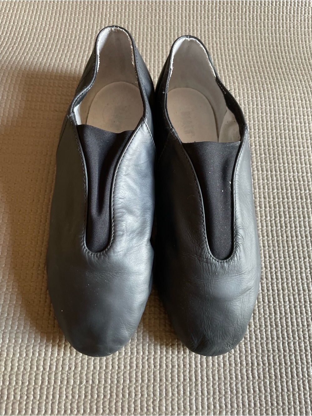 Bloch Black Leather Jazz Shoes / Dance Shoes - Size 7.5 L (Ladies)